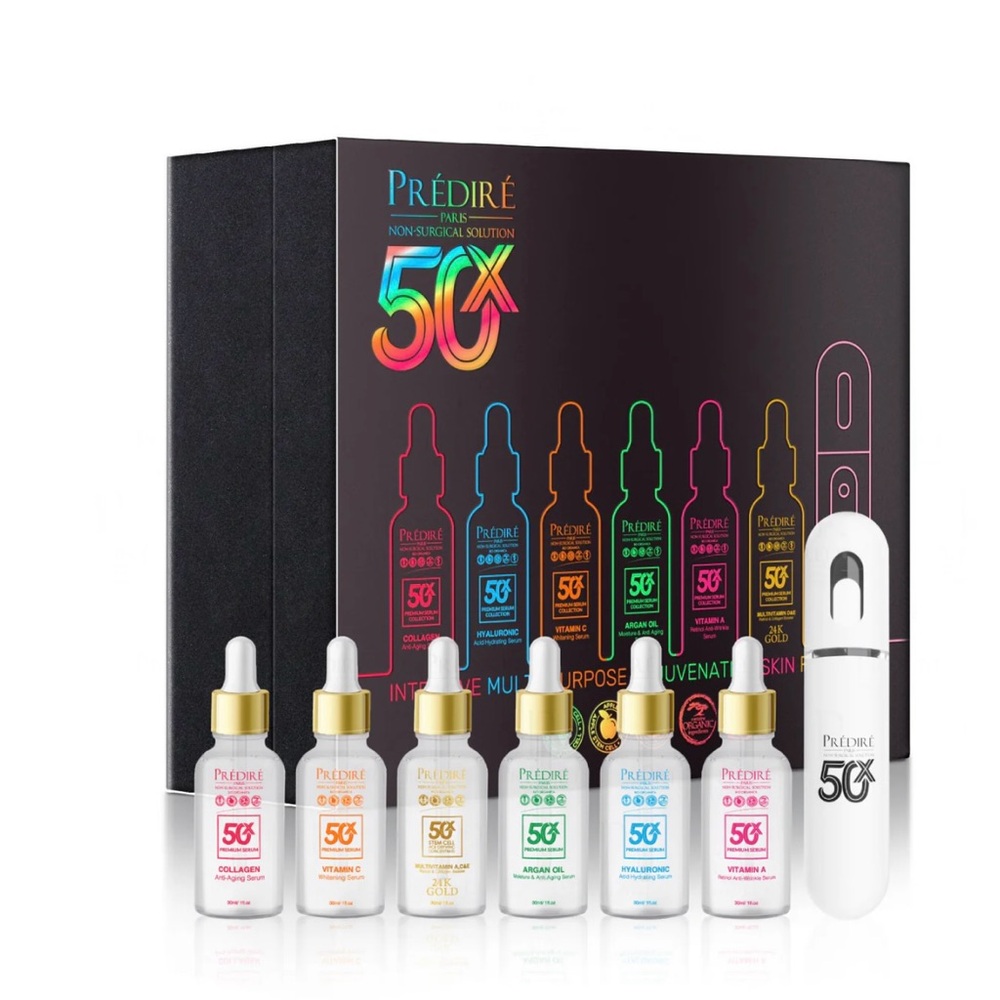 Prédiré 50X Skincare Serum Set - Multi-Colored